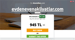Desktop Screenshot of evdenevenakliyatlar.com